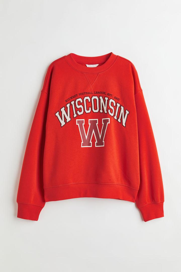 H & M - Sweatshirt - Orange