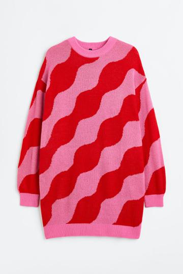 H & M - H & M+ Knit Dress - Pink