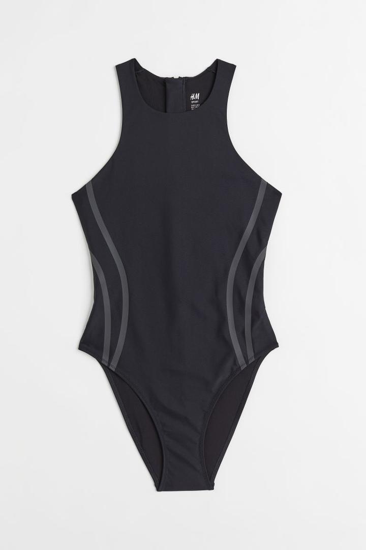 H & M - Sports Swimsuit - Black
