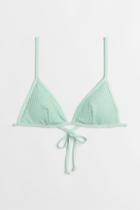 H & M - Crinkled Bikini - Purple