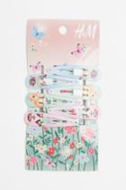 H & M - 6-pack Hair Clips - Pink