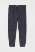 H & M - Cargo Joggers - Blue