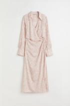 H & M - Wrap Shirt Dress - Beige
