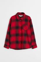 H & M - Cotton Shirt - Red