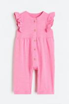 H & M - Jersey Jumpsuit - Pink