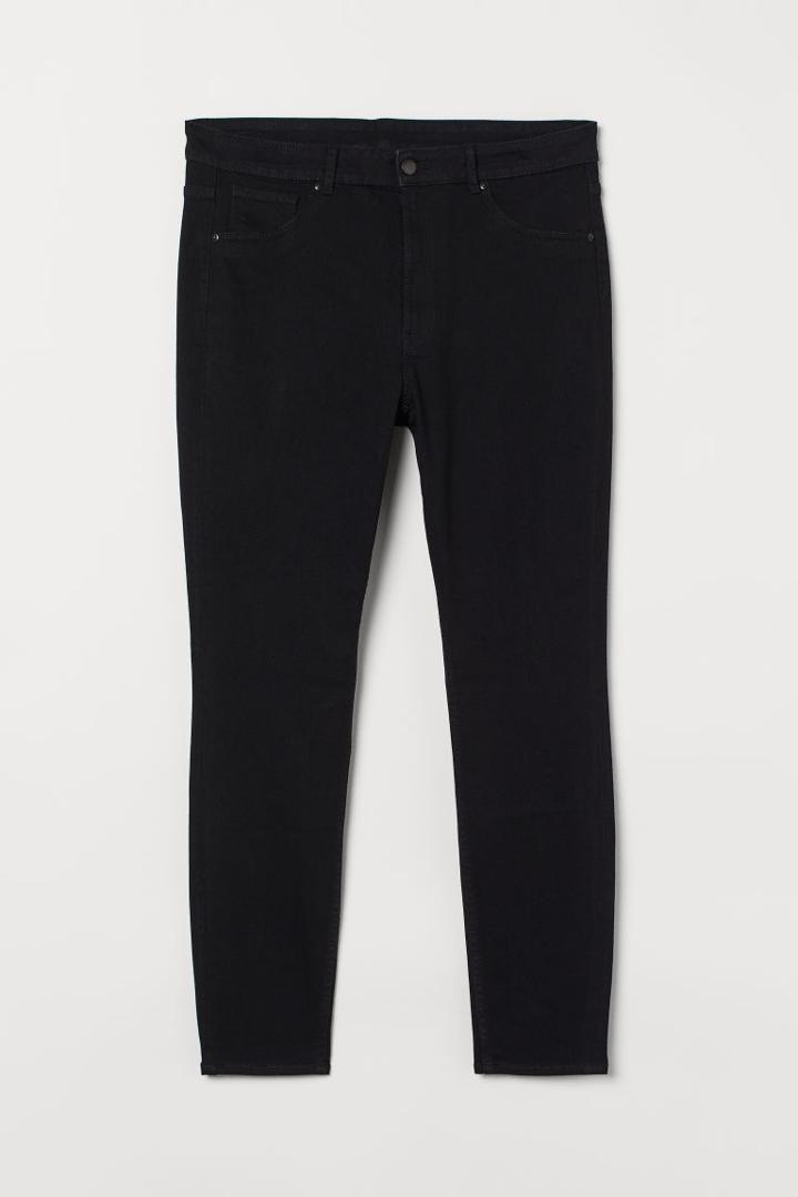 H & M - H & M+ Ultra High Ankle Jeggings - Black