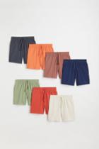 H & M - 7-pack Cotton Jersey Shorts - Beige