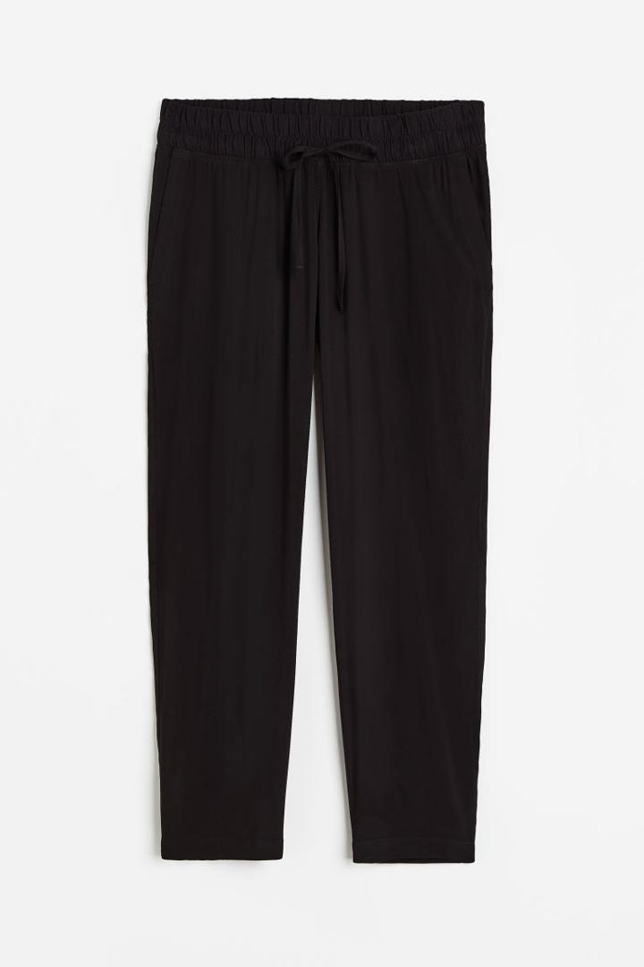 H & M - Mama Pull-on Pants - Black