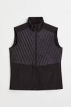 H & M - H & M+ Slim Fit Running Vest - Black