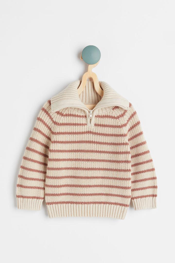 H & M - Cotton Sweater - Orange