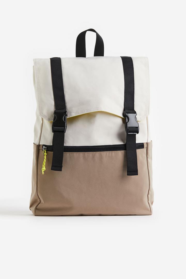 H & M - Sports Backpack - Beige