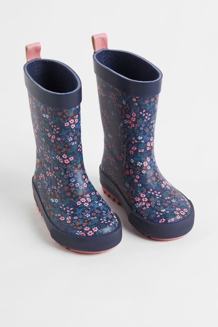 H & M - Rubber Boots - Blue