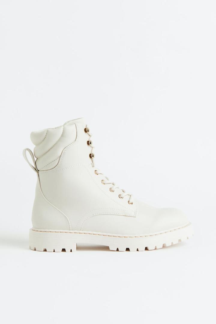 H & M - Boots - Beige