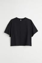 H & M - H & M+ Cotton T-shirt - Black
