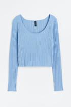 H & M - Knit Top - Blue