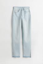 H & M - Straight High Jeans - Blue