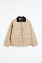 H & M - Regular Fit Utility Jacket - Beige