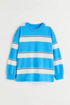 H & M - Cotton Jersey Shirt - Blue