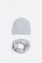 H & M - 2-piece Knit Wool Set - Gray