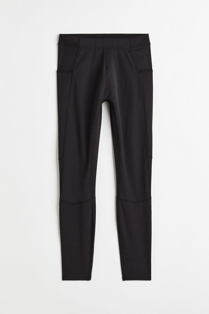 H & M - Running Tights - Black