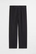 H & M - Relaxed Fit Pants - Black