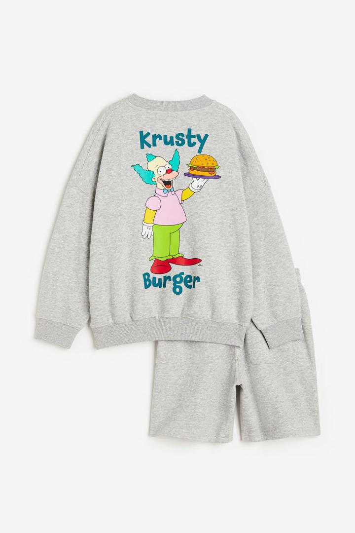 H & M - 2-piece Sweatsuit - Gray