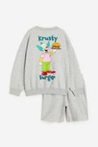 H & M - 2-piece Sweatsuit - Gray