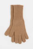 H & M - Cashmere-blend Gloves - Beige