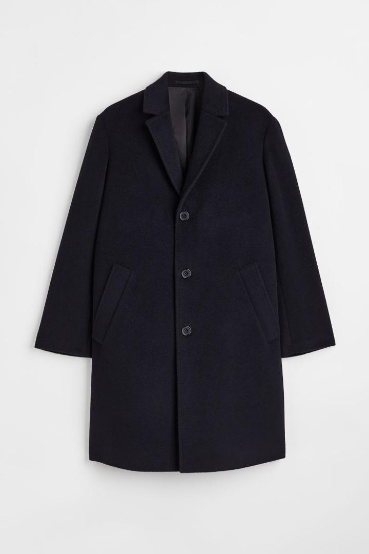 H & M - Essentials No 1: The Coat - Blue