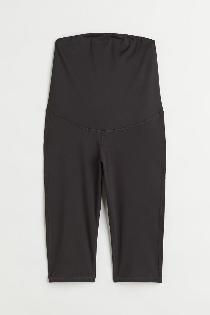 H & M - Mama Sports Bike Shorts - Black