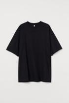 H & M - Oversized T-shirt - Black