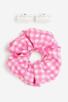 H & M - 3-piece Hair Set - Pink