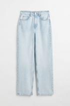 H & M - H & M+ 90's Straight High Jeans - Blue