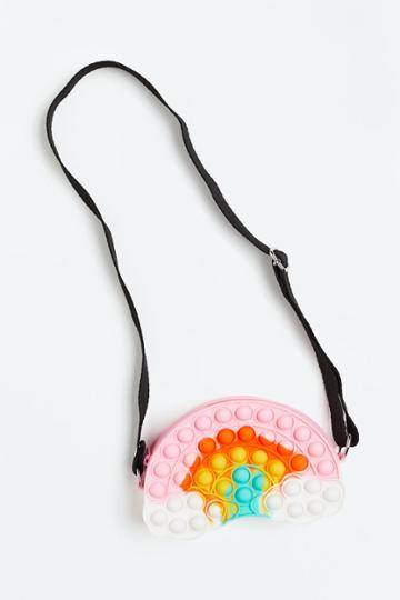 H & M - Push And Pop Bubble Shoulder Bag - Pink