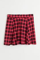 H & M - H & M+ Jersey Circle Skirt - Red