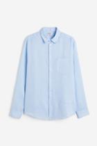 H & M - Essentials No 17: The Linen Shirt - Blue