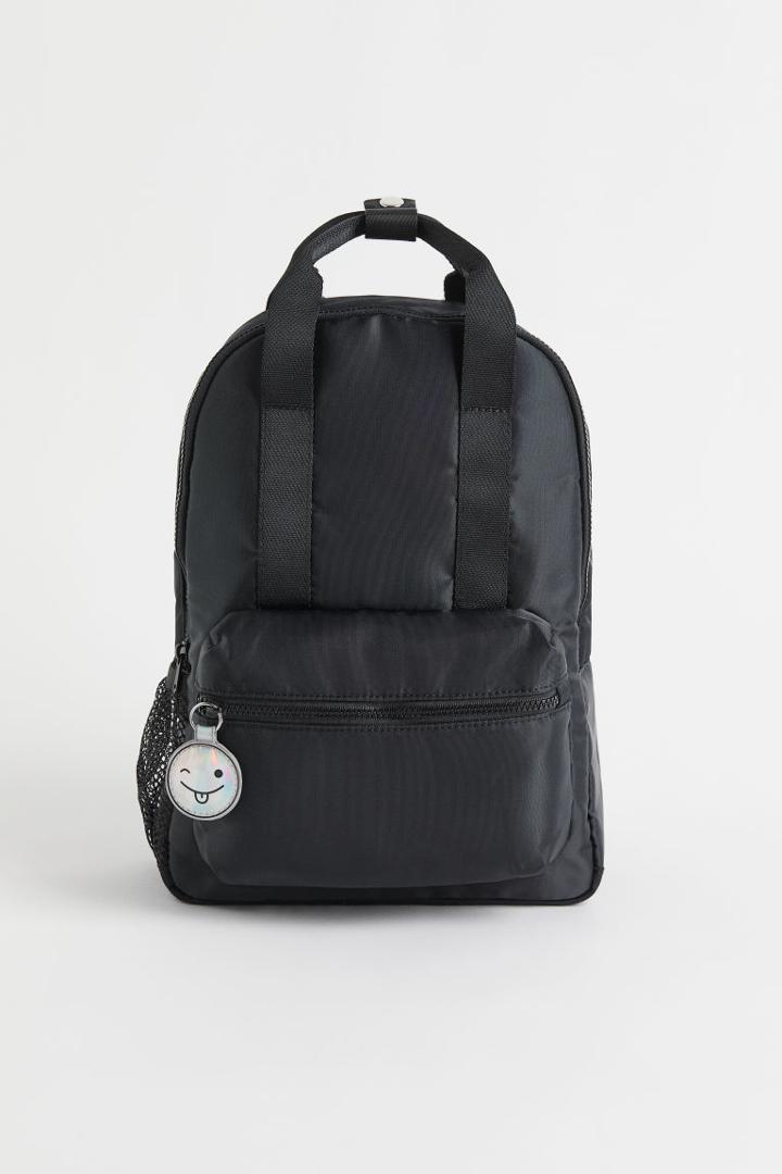 H & M - Patterned Backpack - Green