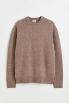 H & M - Knit Wool Sweater - Beige