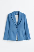 H & M - Single-breasted Blazer - Blue