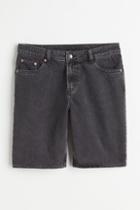 H & M - Bermuda Low Shorts - Black