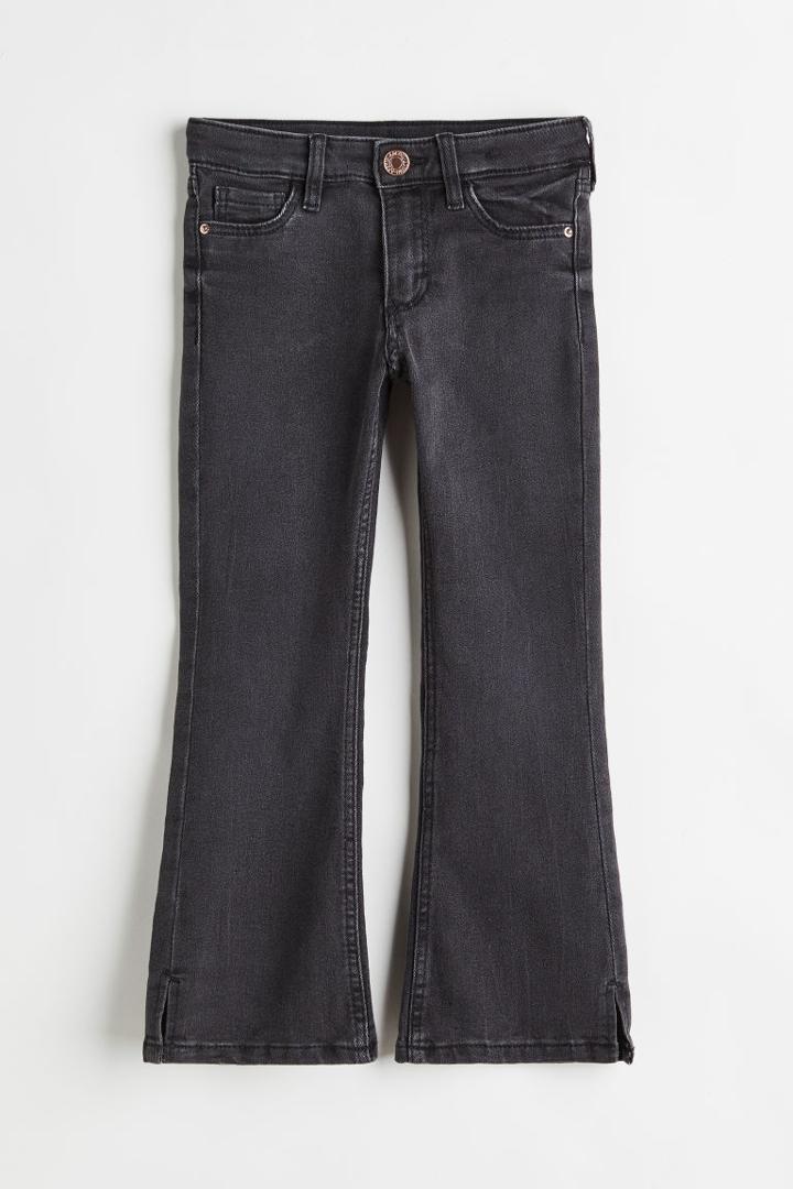 H & M - Flare Fit Jeans - Black