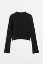 H & M - Knit Top - Black
