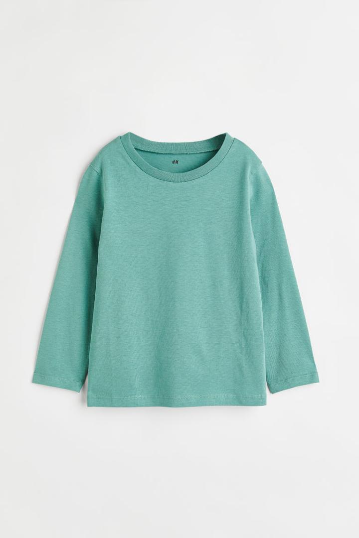 H & M - Jersey Shirt - Green