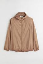 H & M - Regular Fit Sports Windbreaker - Beige