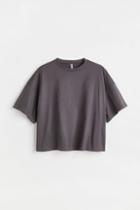 H & M - H & M+ Cotton T-shirt - Gray