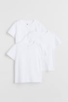 H & M - 3-pack T-shirts - White