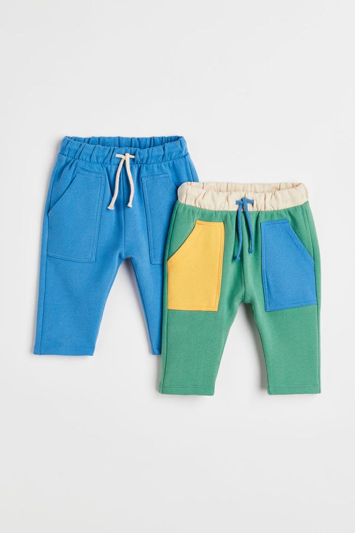 H & M - 2-pack Sweatpants - Blue