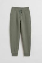 H & M - Brushed-inside Joggers - Green