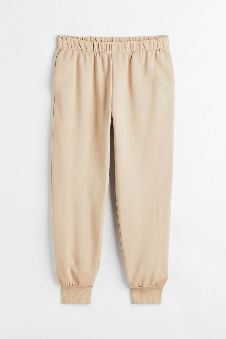 H & M - H & M+ Joggers - Beige