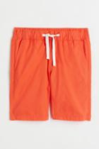 H & M - Cotton Shorts - Orange